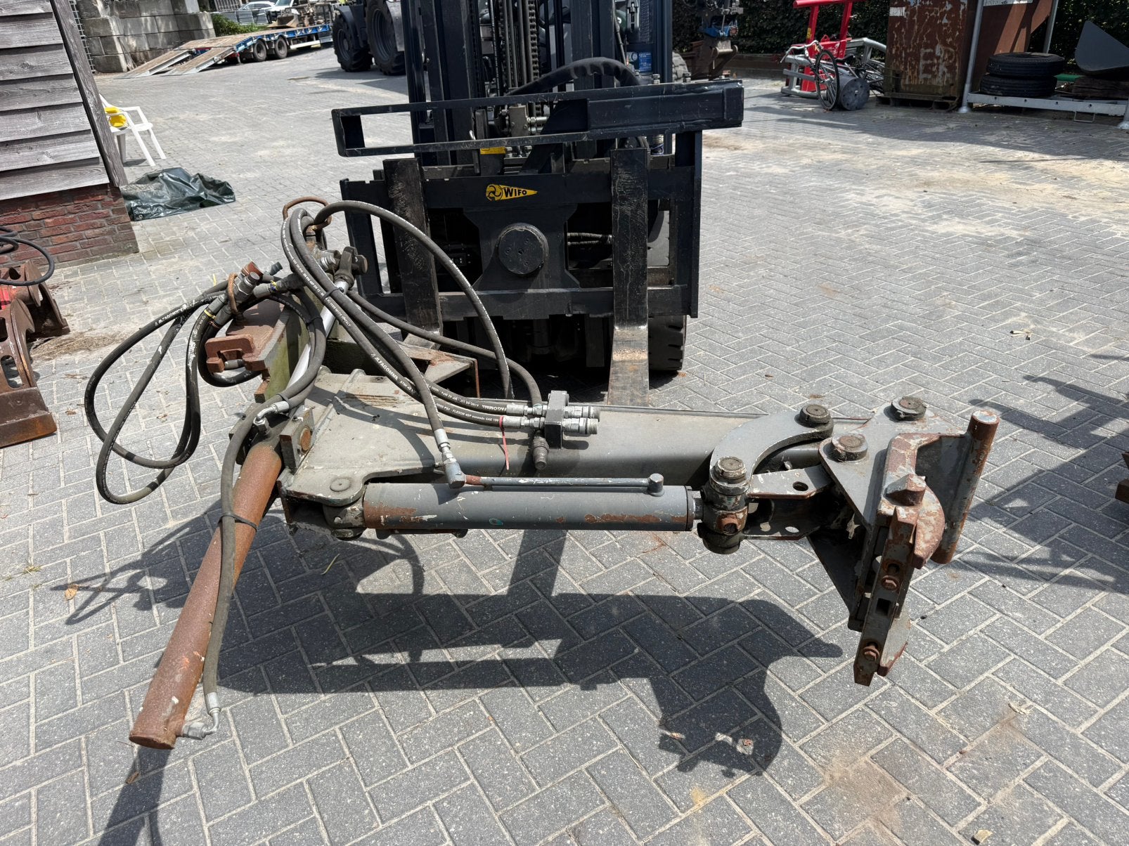 Verleng draaigiek cw 10, Zakelijke goederen, Machines en Bouw | Kranen en Graafmachines, Ophalen, Graafmachine