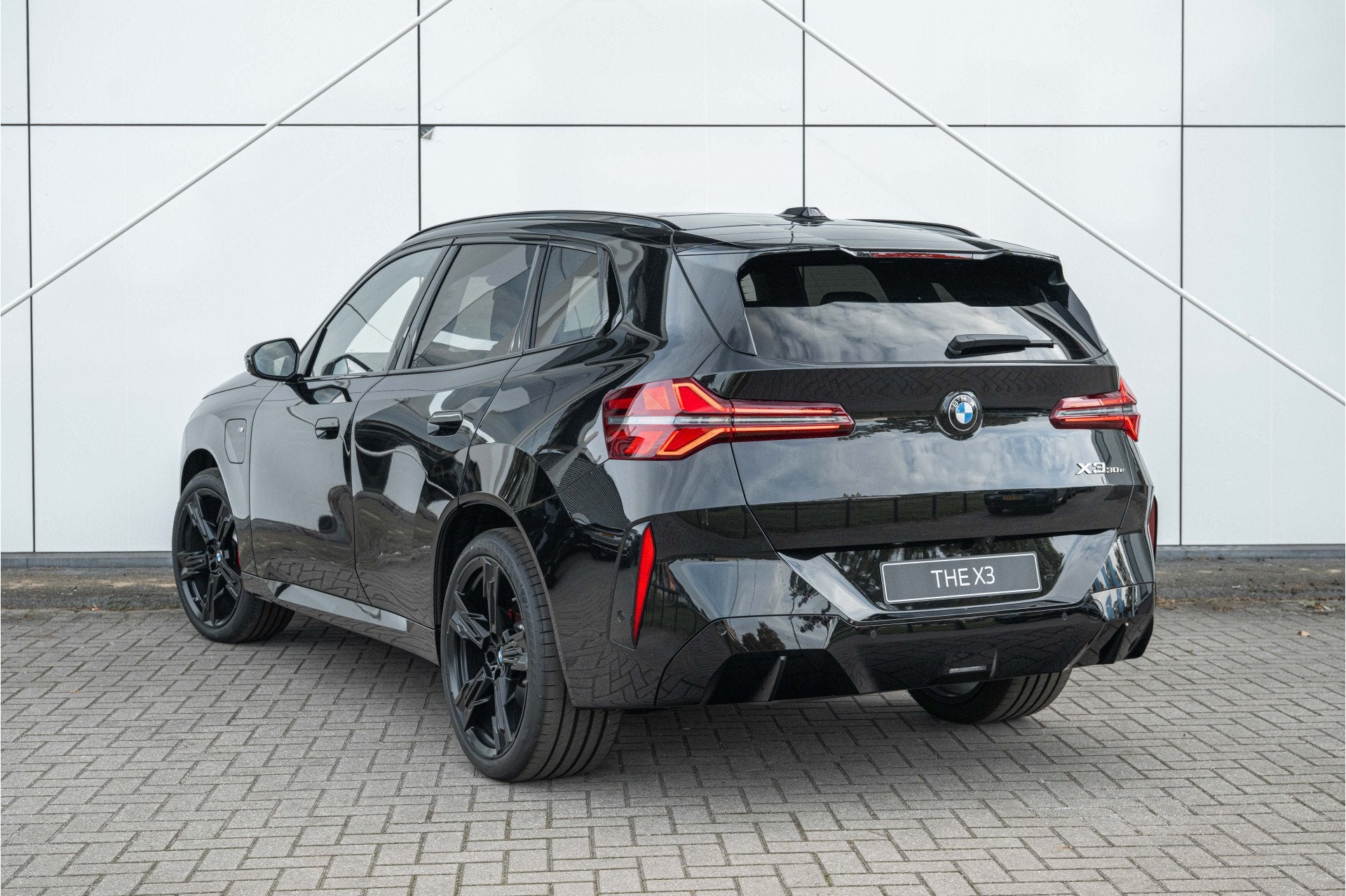 BMW X3 30e xDrive M Sport Automaat / Panoramadak / Trekhaak, Auto's, Automaat, Zwart, 4 cilinders, Zwart
