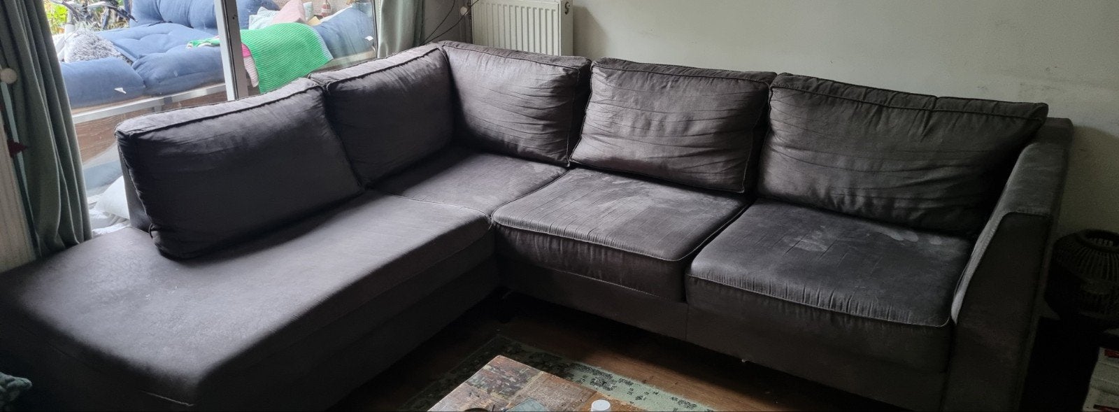 Hoekbank 255x210x76, Ophalen, Gebruikt
