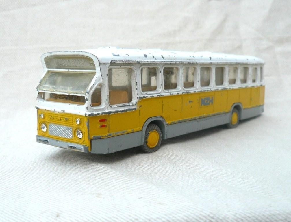 Lion Daf SB200 stadsbus NZH. Grijze bandjes., Ophalen of Verzenden, Gebruikt, Bus of Vrachtwagen, Lion Toys