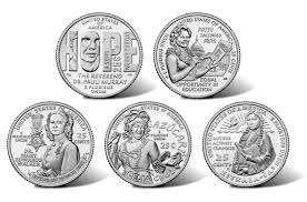 4 quarters 2024 usa unc kk  (q), Postzegels en Munten, Munten | Amerika, Ophalen, Noord-Amerika