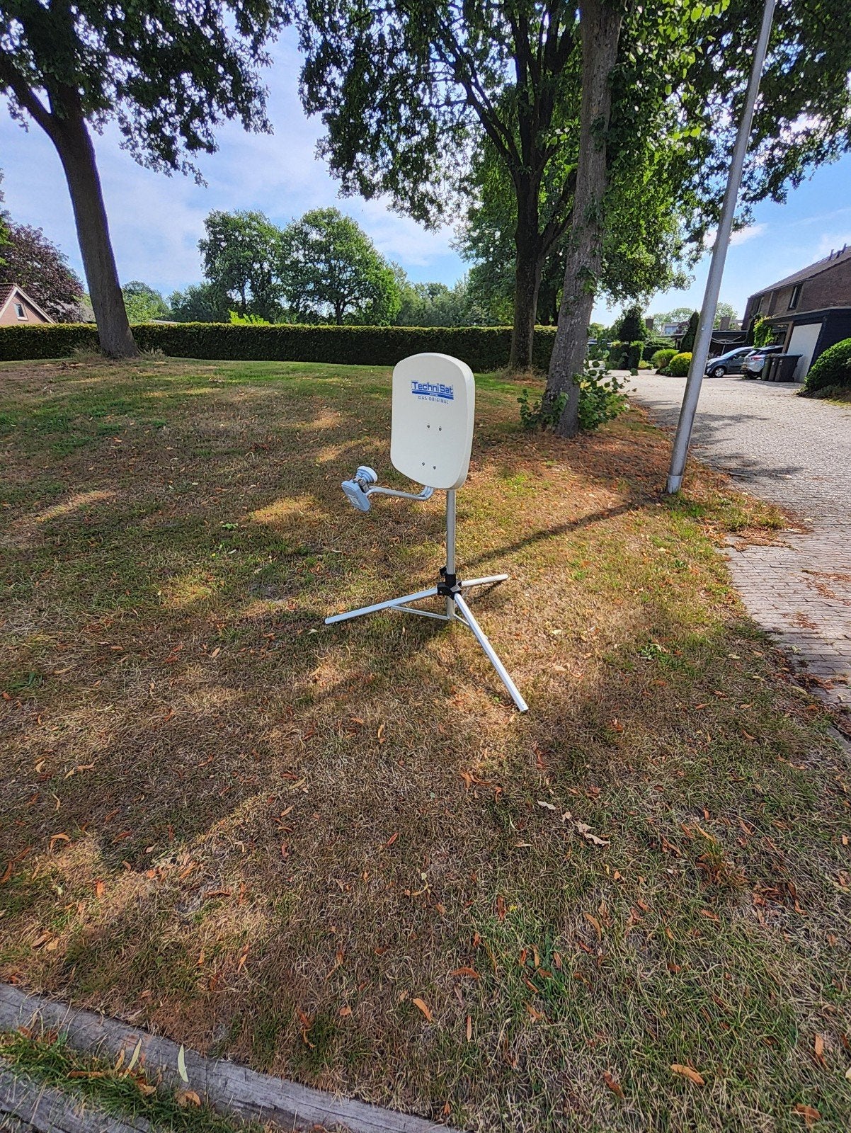 schotelantenne inclusief standaard of statief, Ophalen, Gebruikt, (Schotel)antenne, Overige merken