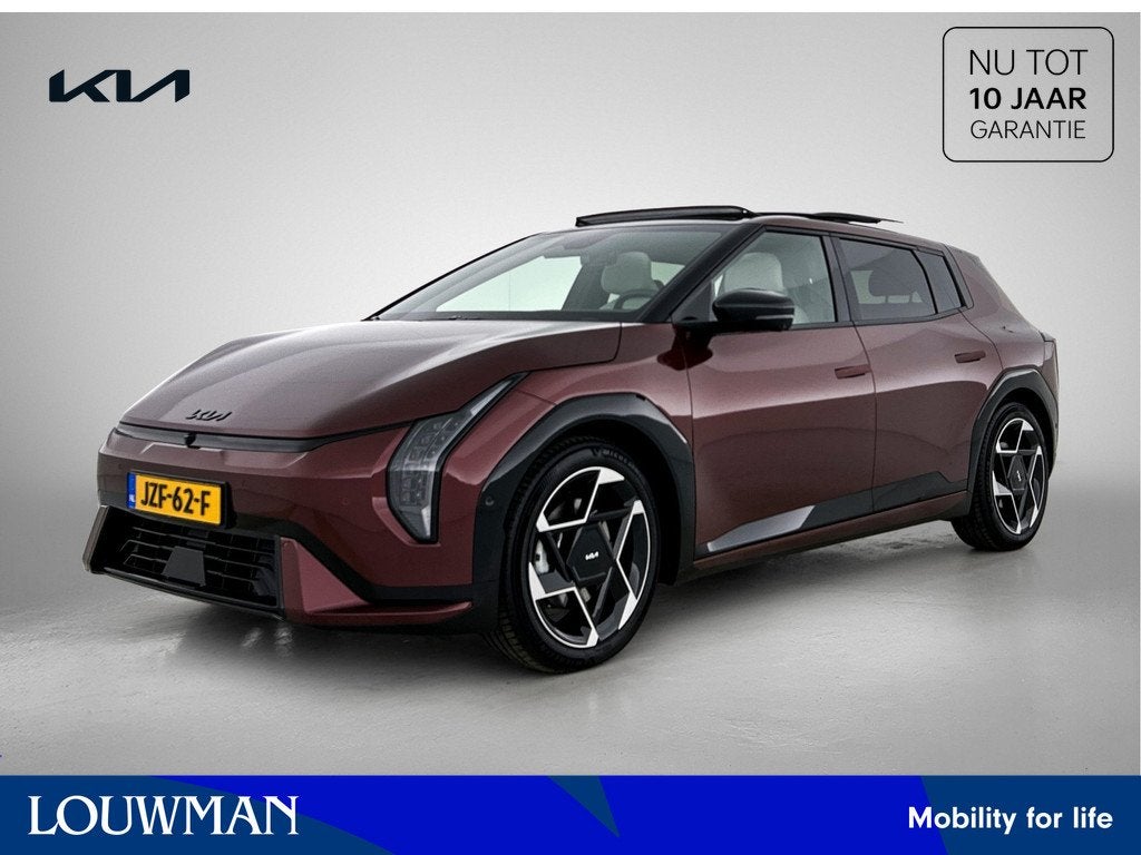 Kia EV4 GT-PlusLine 81.4 kWh Stoelverwarming | stoelverkoeli, Auto's, Kia, Zwart, Adaptive Cruise Control, 204 pk, 1000 kg