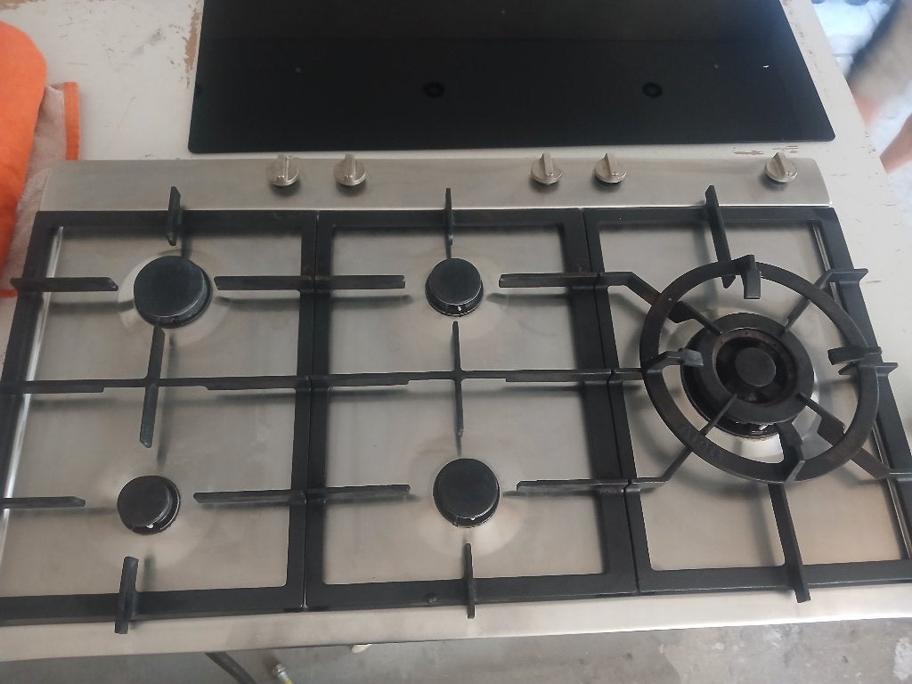 ATAG HG9611AA1B/A2 5-pits gasfornuis, Ophalen, Gebruikt, Inbouw, Gas