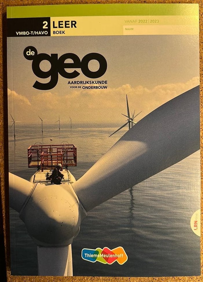 Geo aardrijkskunde voor de onderbouw leerboek 2 VMBO-T/HAVO, Ophalen, Nieuw, Aardrijkskunde, ThiemeMeulenhoff