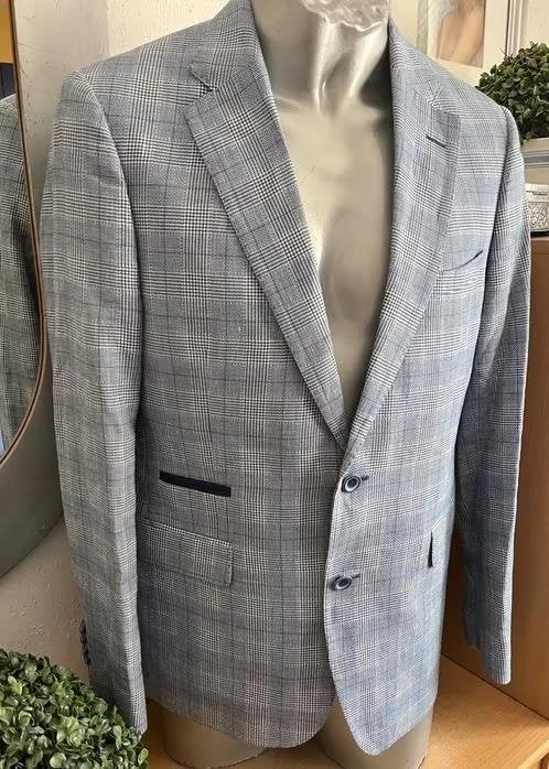 Cavallaro Napoli colbert maat 50, Kleding | Heren, Ophalen of Verzenden, Zo goed als nieuw, Maat 48/50 (M), Blauw