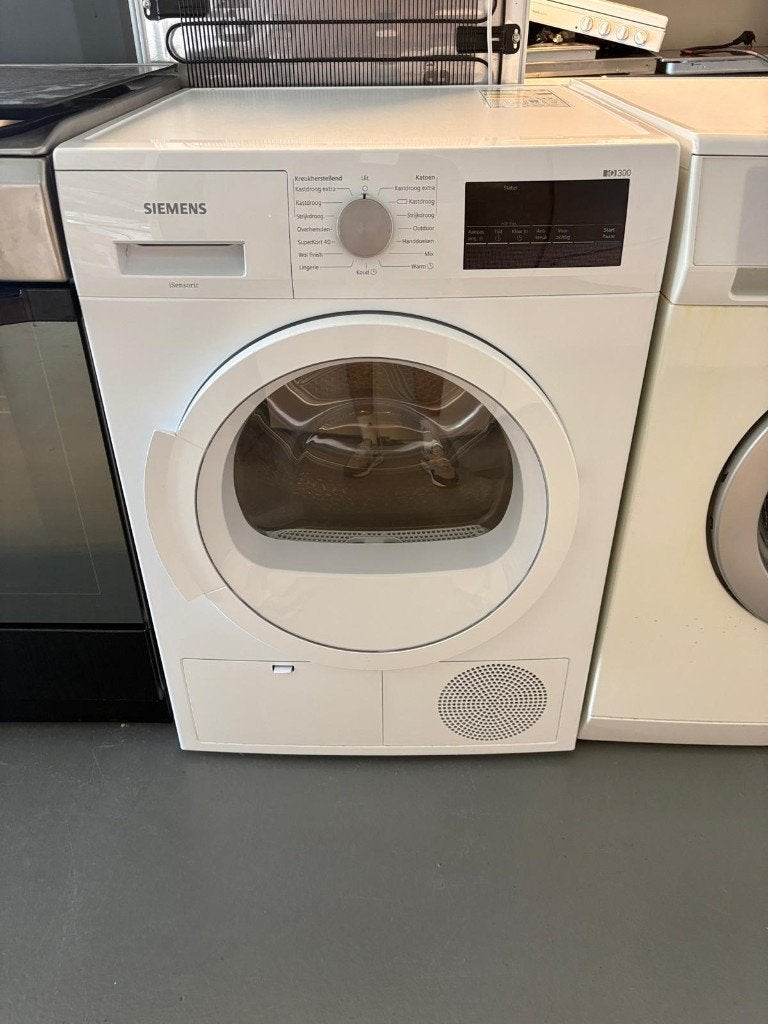 Gebruikte Siemens IQ300 warmtepompdroger, Witgoed en Apparatuur, Wasdrogers, Ophalen, 6 tot 8 kg, Gebruikt, Minder dan 85 cm