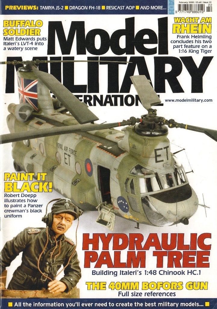 Model Military international magazine No 22, Ophalen of Verzenden, 1:32 tot 1:50, Auto, Overige merken