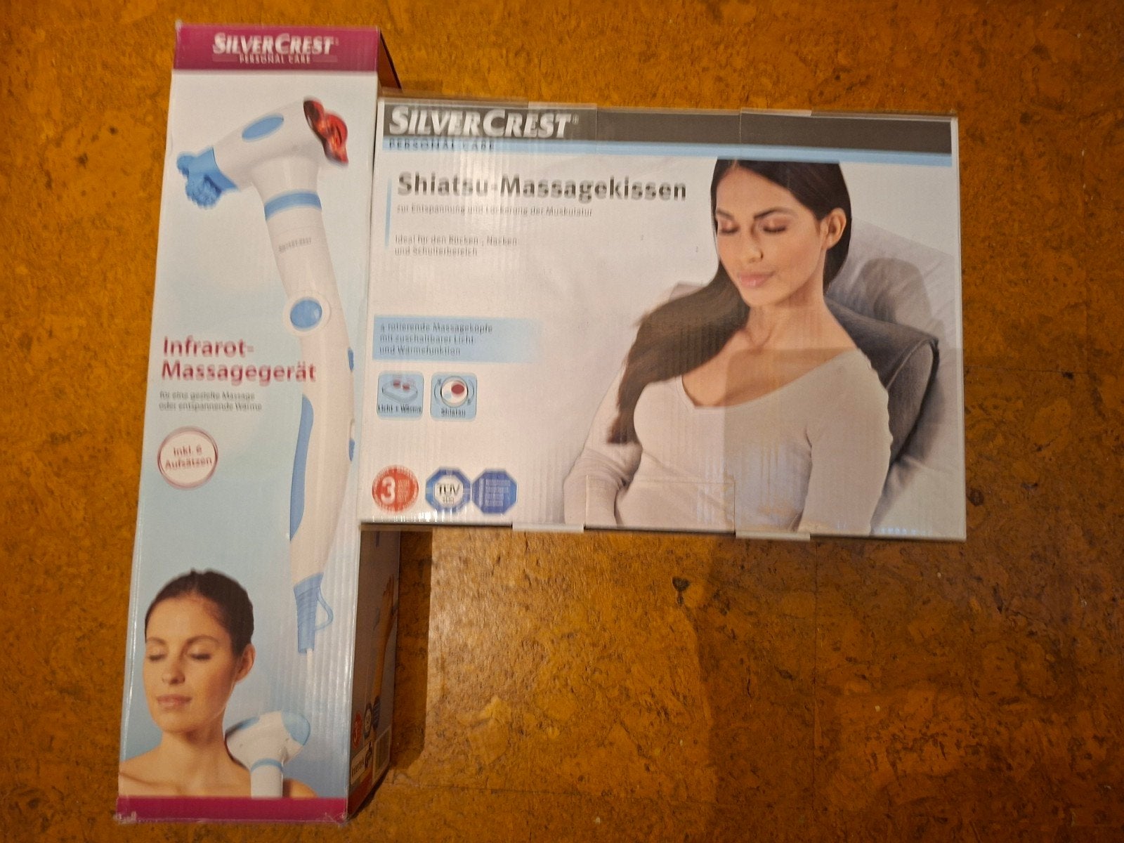 Shiatsu massage kussen + infrarood massage apparaat, Ophalen, Nieuw, Massagestoel of Kussen