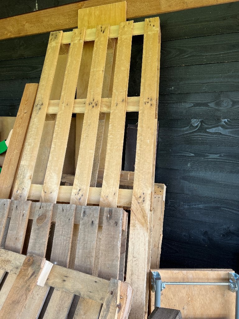 Pallets, Ophalen, Gebruikt, 250 tot 300 cm, Overige houtsoorten