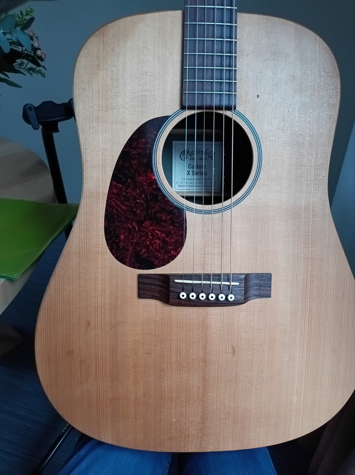 Martin Custom X Series linkshandige dreadnought, Muziek en Instrumenten, Snaarinstrumenten | Gitaren | Akoestisch, Ophalen of Verzenden