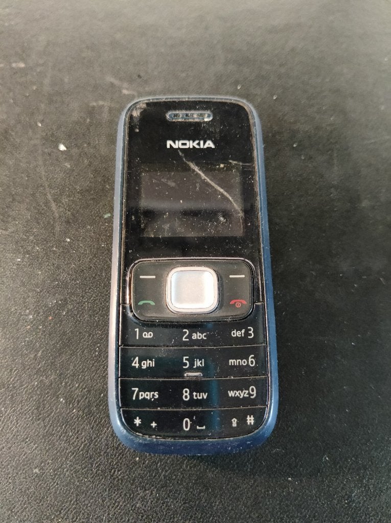 Nokia model 1209 / type RH-105 1-6, Telecommunicatie, Ophalen of Verzenden, Gebruikt, Geen camera, Zwart