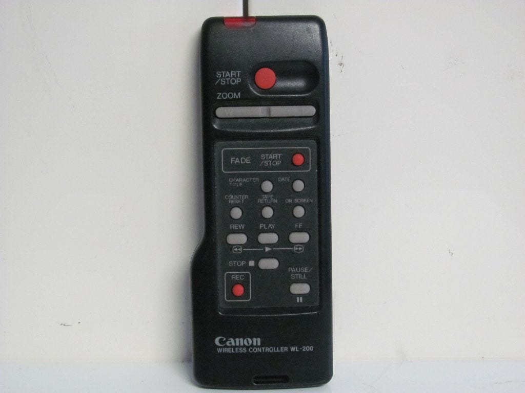 CANON wireless controller wl-200 voor videocamera, Ophalen of Verzenden, 8mm, Overige typen