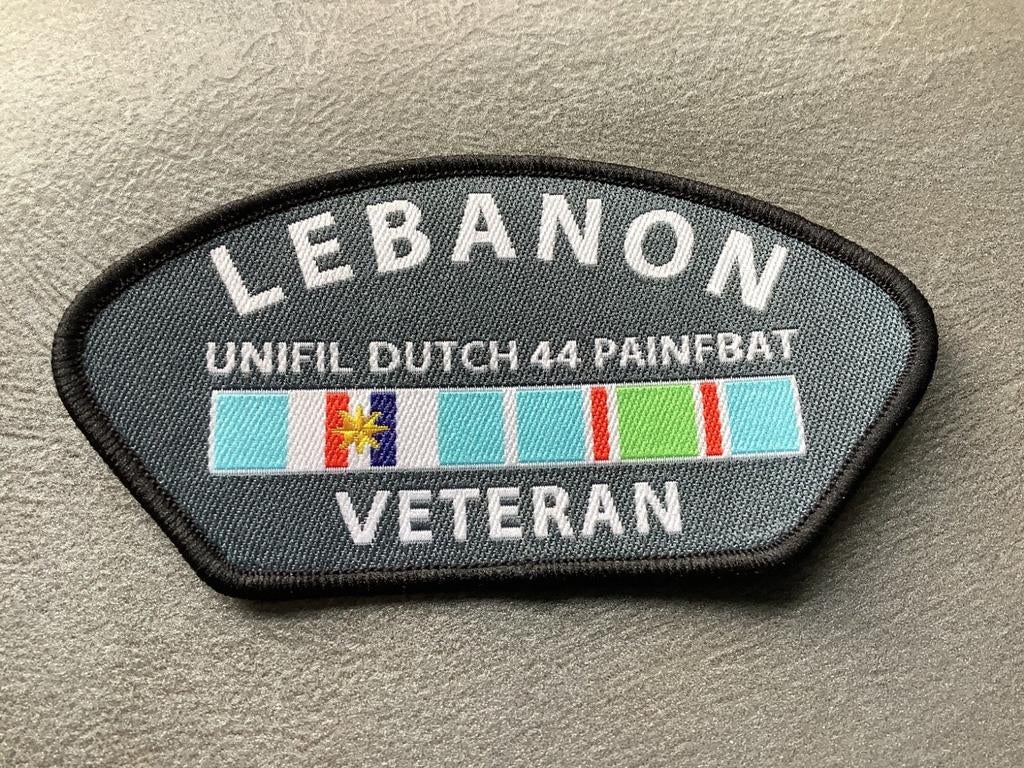 Embleem libanon veteraan, Verzamelen, Verzenden, Landmacht, Nederland, Embleem of Badge