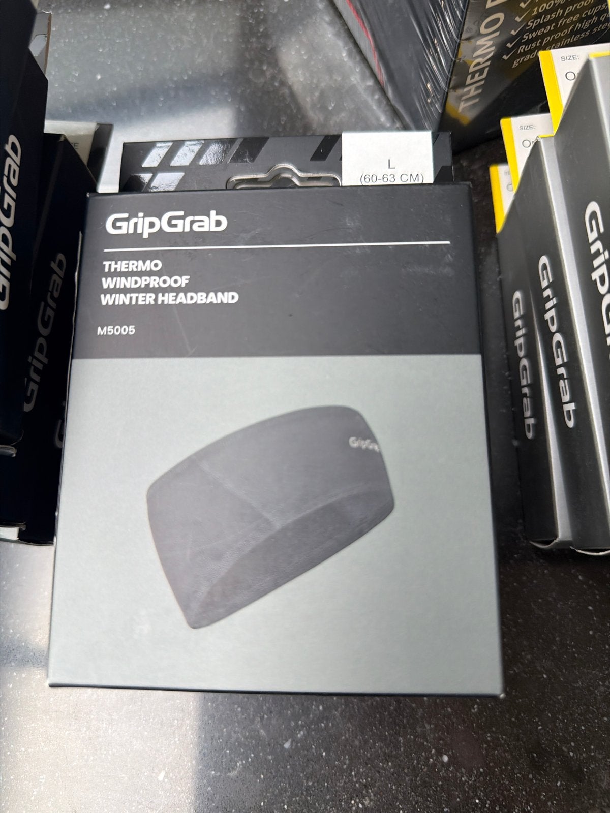 GripGrab Thermo Windproof Winter Hoofdband Maat L, Nieuw, Ophalen of Verzenden, L, Dames