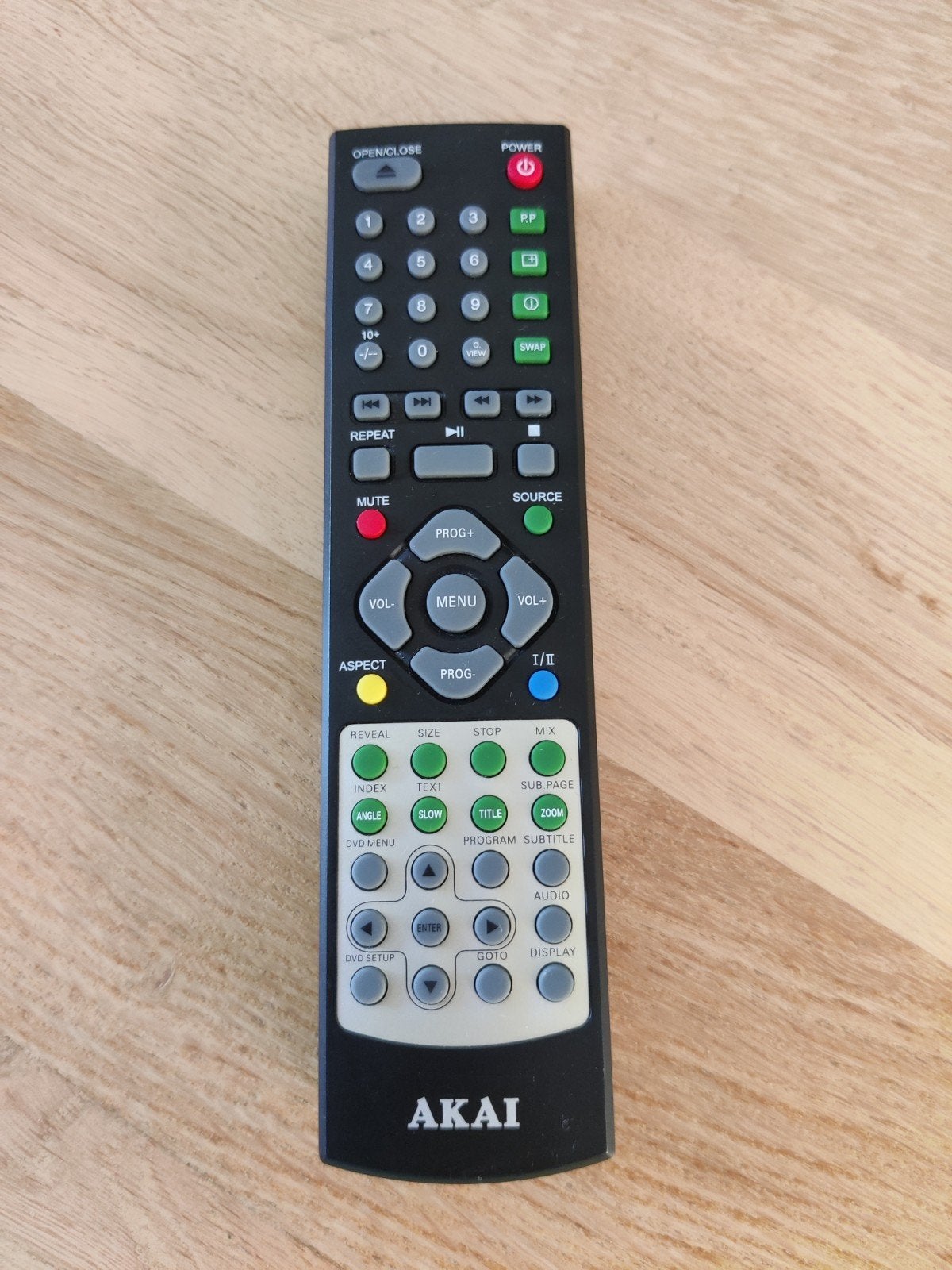 AKAI Afstandsbediening voor DVD/Mediaspeler - ALD1912H, Ophalen of Verzenden, Zo goed als nieuw, Origineel, Dvd