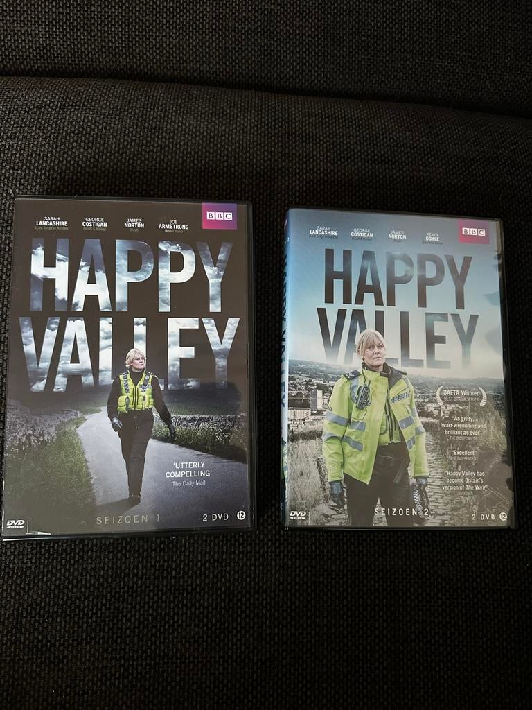 Happy Valley Seizoen 1 & 2 DVD Boxset - BBC Misdaad Drama, Cd's en Dvd's, Vanaf 16 jaar, Ophalen of Verzenden, Zo goed als nieuw