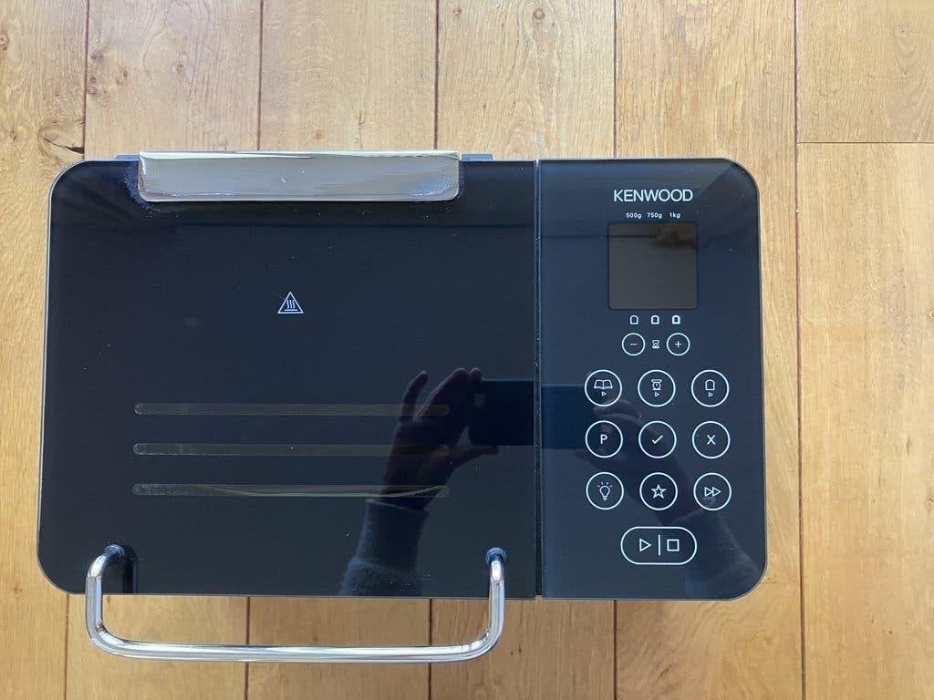 Broodbakmachine KENWOOD, Met timer, Kijkvenster, 800 tot 1200 gram deeg, Ophalen of Verzenden