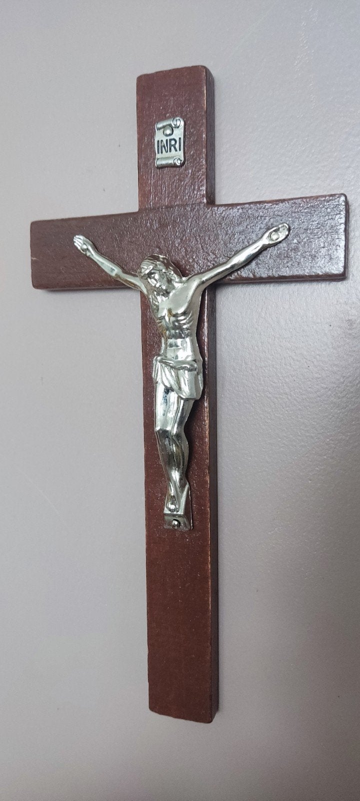 Mooi Houten Religieuze Jezus Kruis, Ophalen of Verzenden