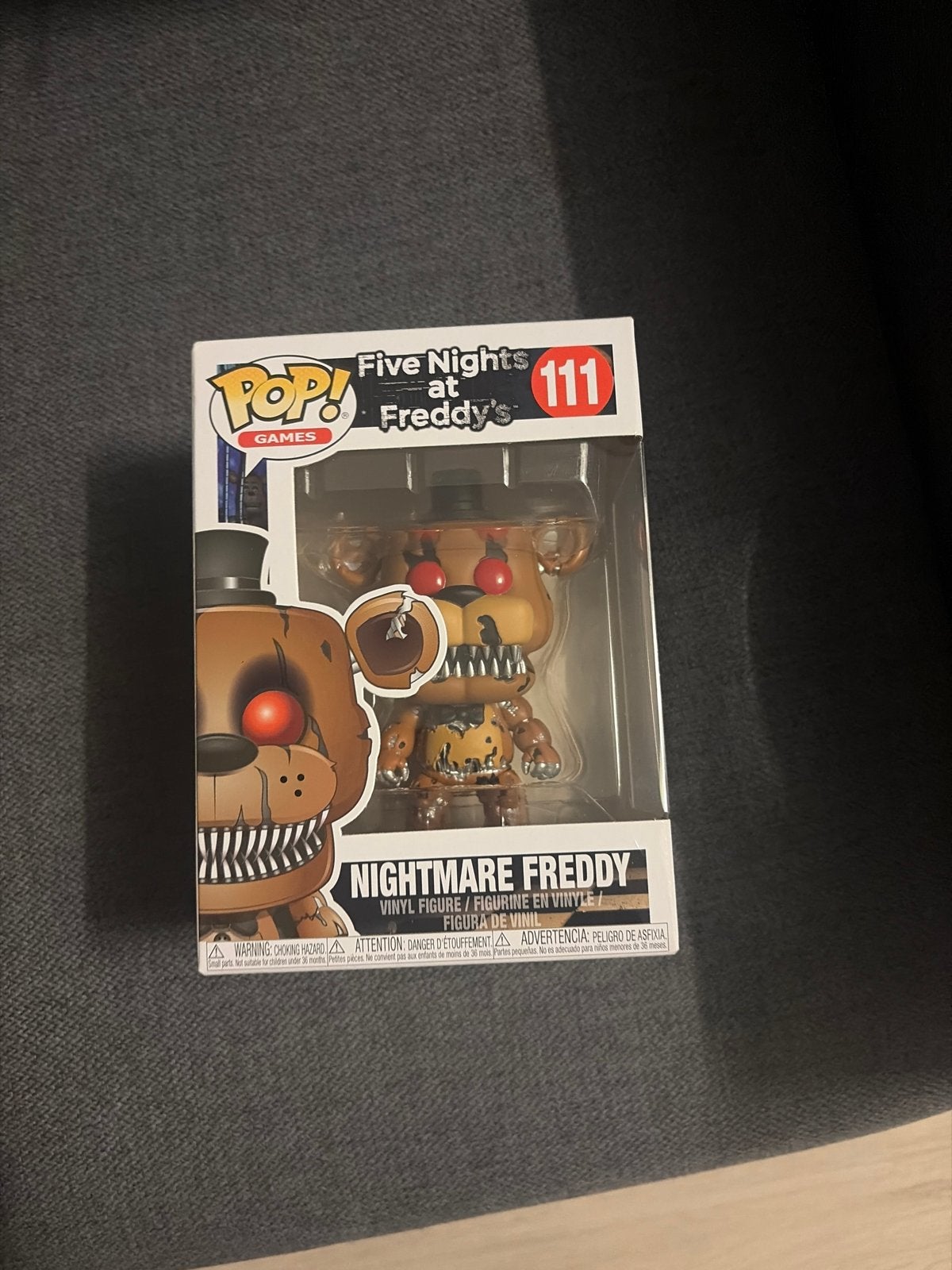 Funko Pop! Five Nights at Freddy's Nightmare Freddy, Ophalen of Verzenden, Nieuw