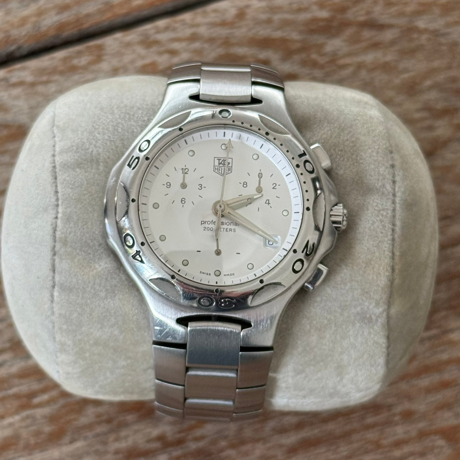 Tag Heuer Kirium Chronograph CL1111-0, Staal, Gebruikt, Staal, Polshorloge