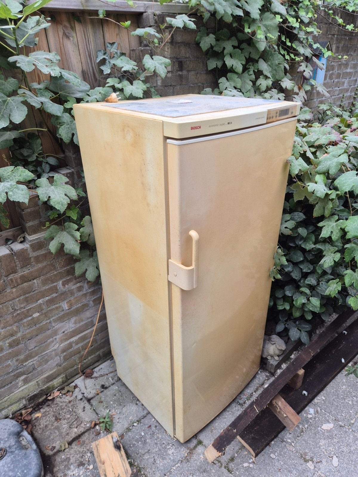 Bosch diepvries - Gebruikt, Functioneel (oud ijzer?), Witgoed en Apparatuur, Ophalen, 150 tot 200 liter, 60 cm of meer, 140 tot 160 cm