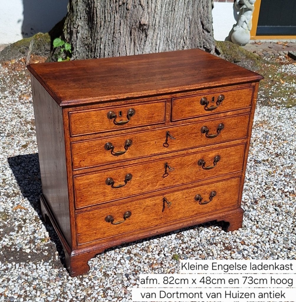 Kleine Engelse ladenkast, Antiek en Kunst, Ophalen