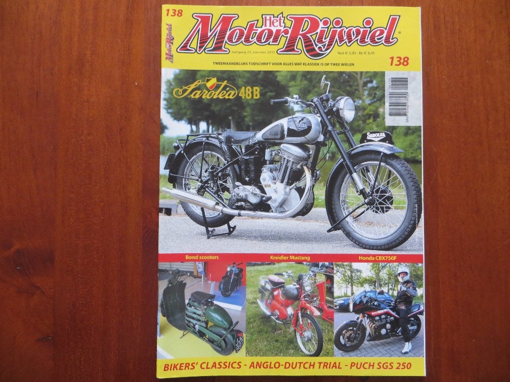 Het Motorrijwiel 138 Kreidler Mustang, Bond scooters, Ophalen of Verzenden, Nieuw, Motoren