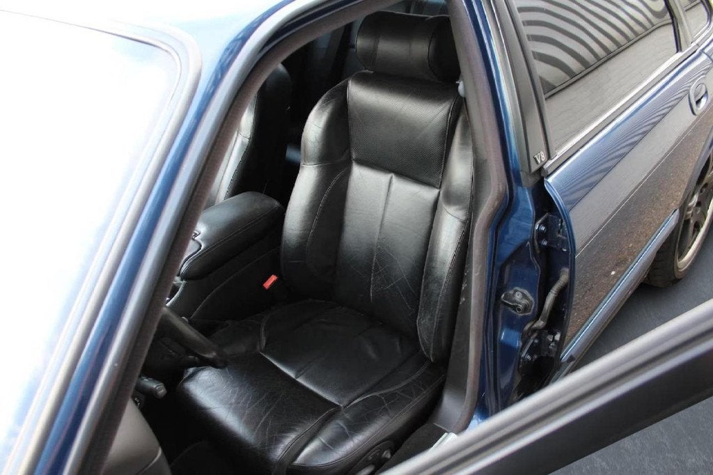 Jaguar XJR 4.0 V8, Auto's, Jaguar, Achterwielaandrijving, Gebruikt, Blauw, Bedrijf