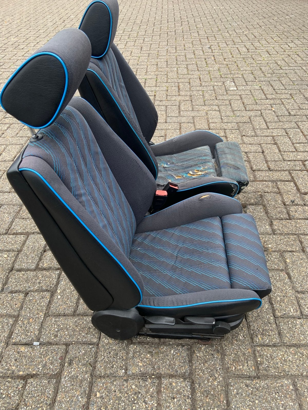 E30 sedan sportstoelen, Ophalen, Gebruikt
