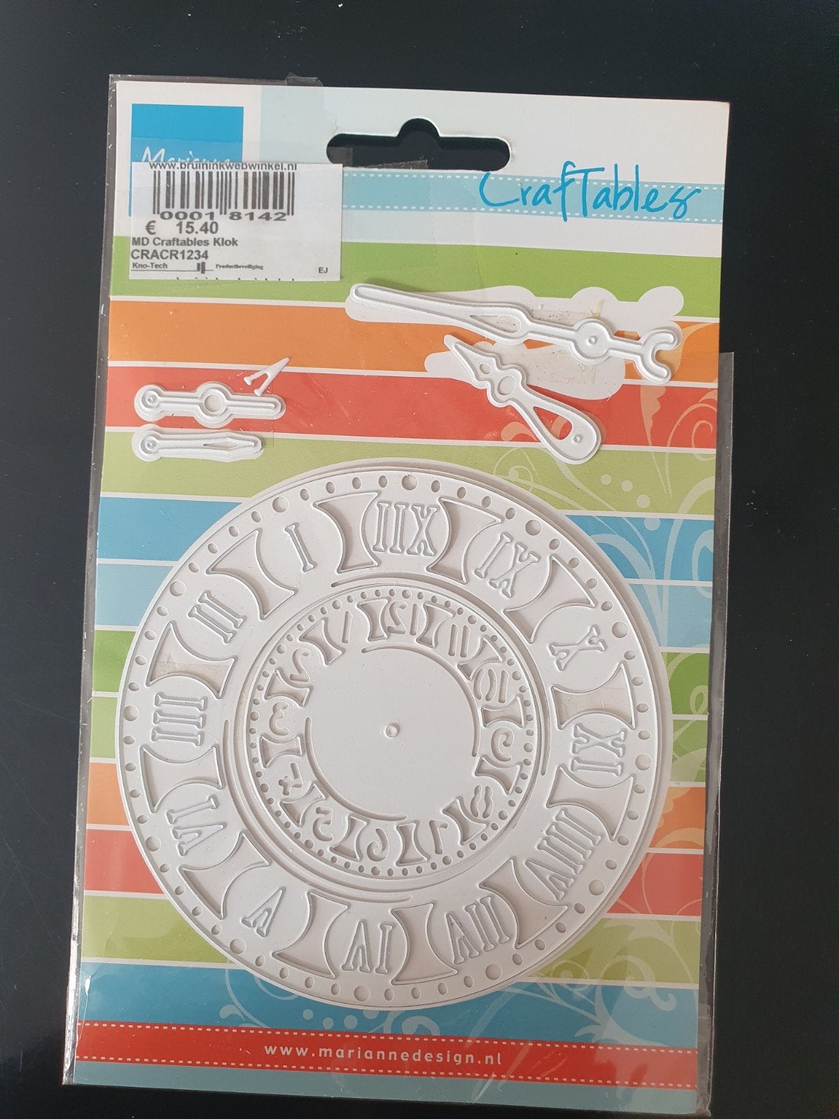 Marianne Design CR1234 klok, Ophalen of Verzenden, Overige thema's, Pons of Mal