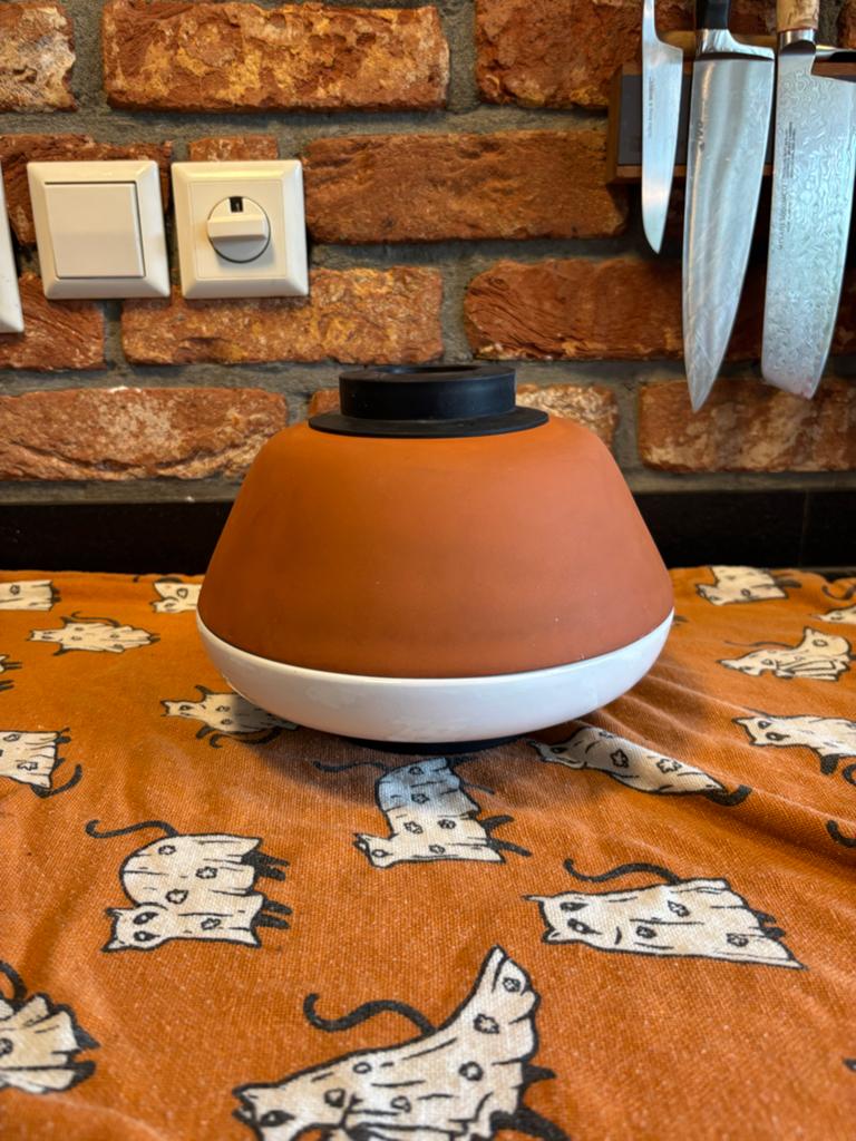 Royal VKB Aardewerk Oven Tagine, Huis en Inrichting, Ophalen, Overige typen, Zo goed als nieuw, Steen/keramiek