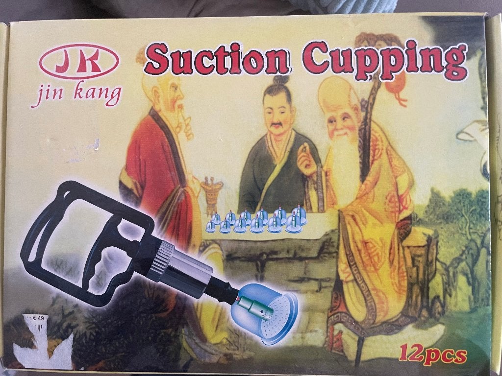 Originele Chinese Cupping Set, Sport en Fitness, Massageproducten, Nieuw, Apparaat, Ophalen
