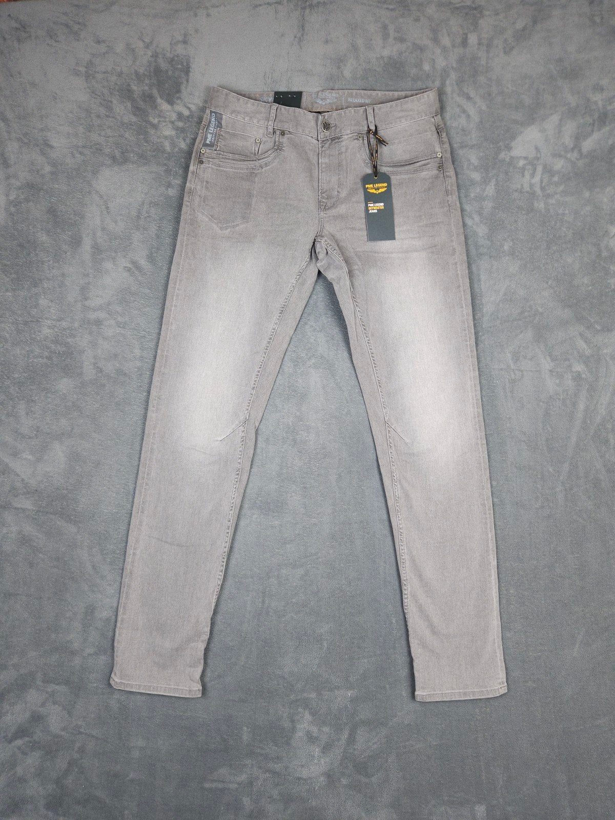 Pme Legend Broek Skymaster Relaxed W34 L36 Grijs Jeans Pall, ., Nieuw, Ophalen of Verzenden, PME Legend