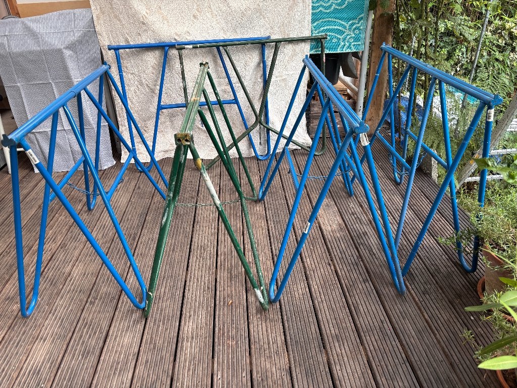 Schragen, bouwschragen, Ophalen, Gebruikt, Overige typen, Minder dan 2 meter