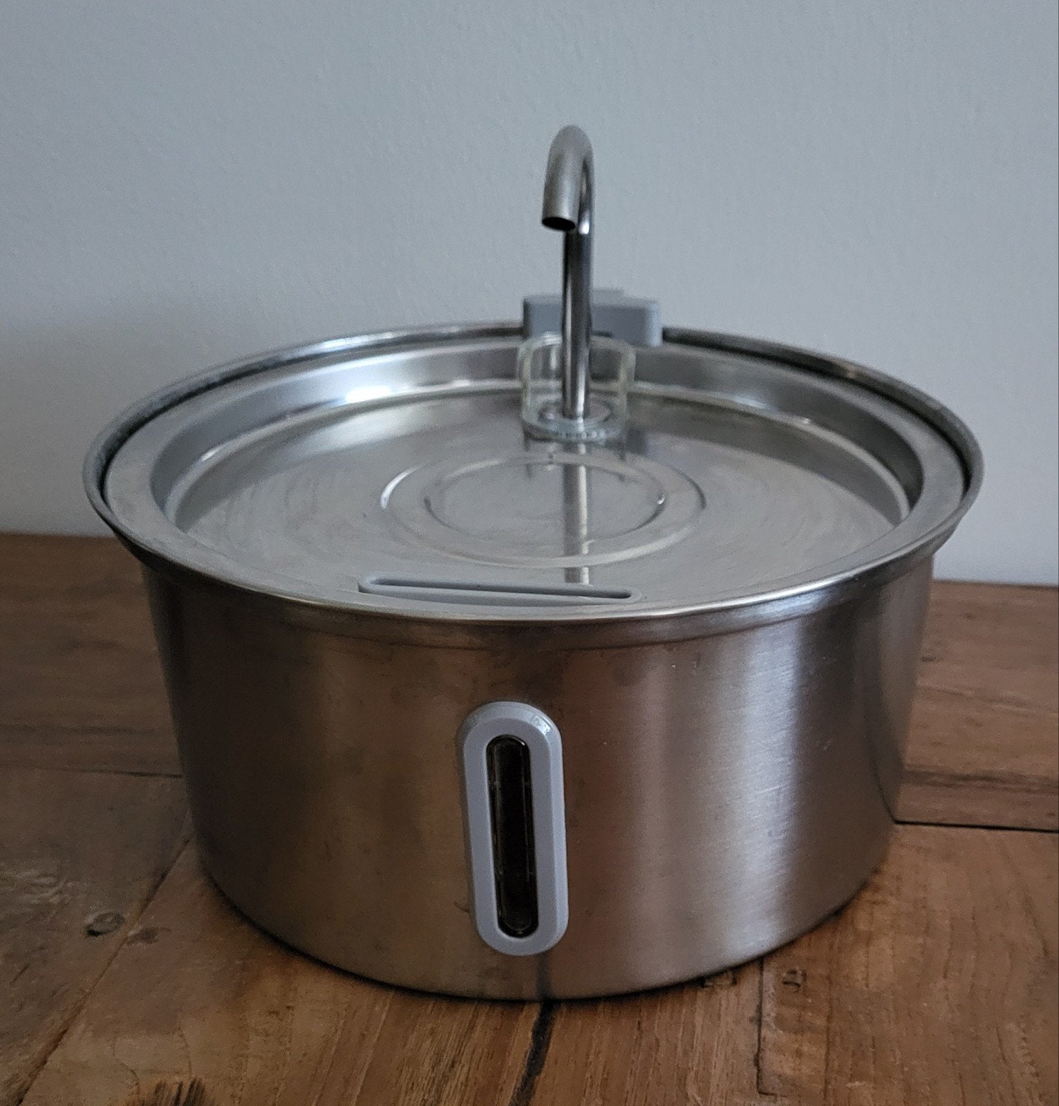 RVS drinkfontein voor kat / hond, Ophalen of Verzenden, Zo goed als nieuw