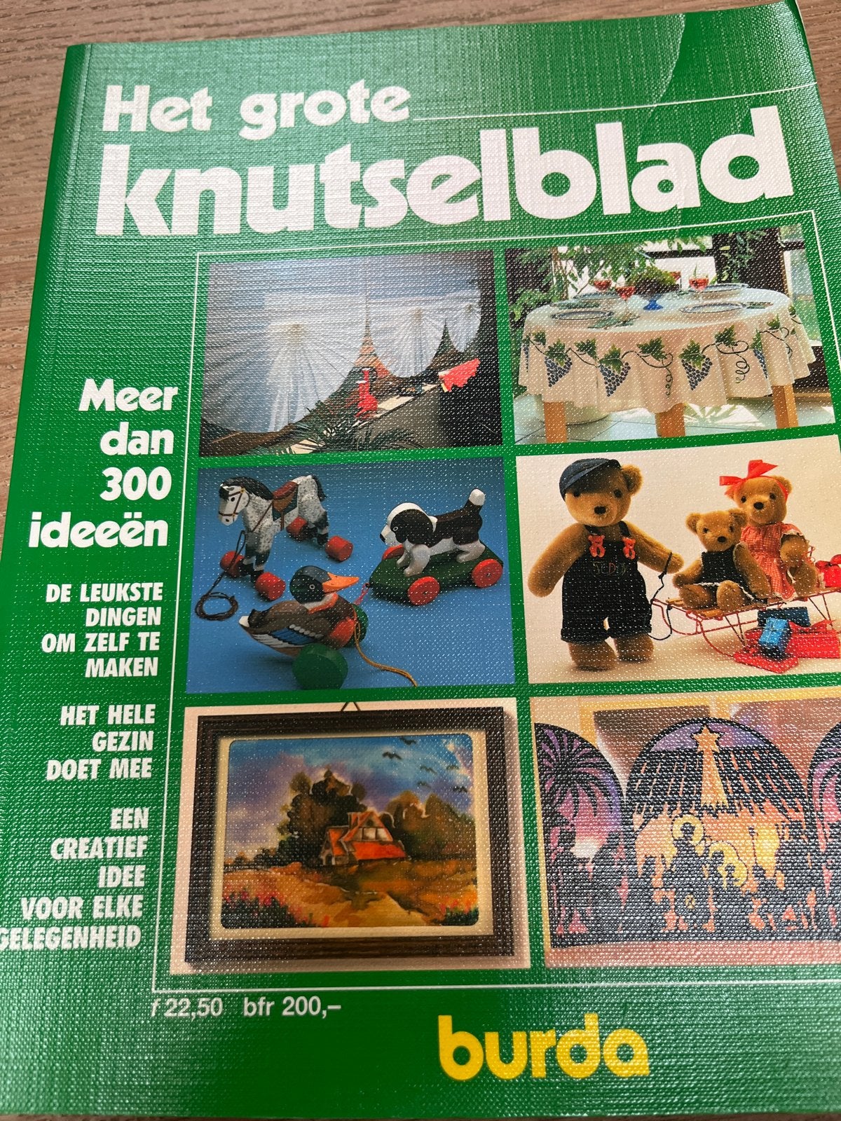 Het Grote Knutselboek 1989 - Burda - Meer dan 300 ideeën, Gebruikt, Dieren, Meerkleurig, Ophalen of Verzenden