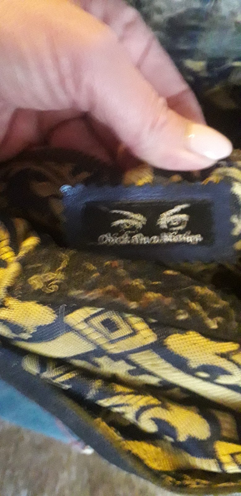 chick on a mission vintage tas, groot formaat, Ophalen of Verzenden, Gebruikt