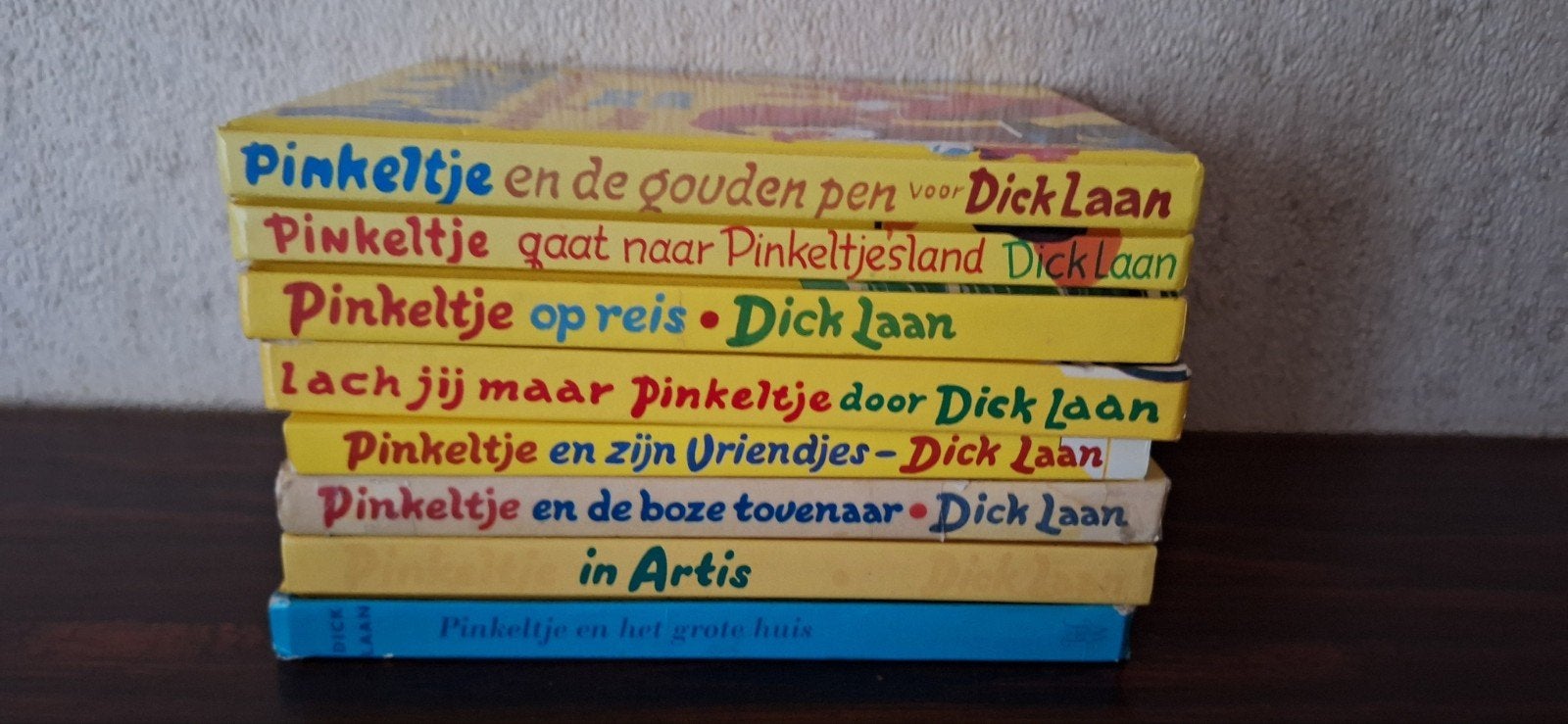 Pinkeltje Boeken Collectie - Dick Laan (8 delen), Ophalen of Verzenden, Gelezen, Dick Laan, Sprookjes