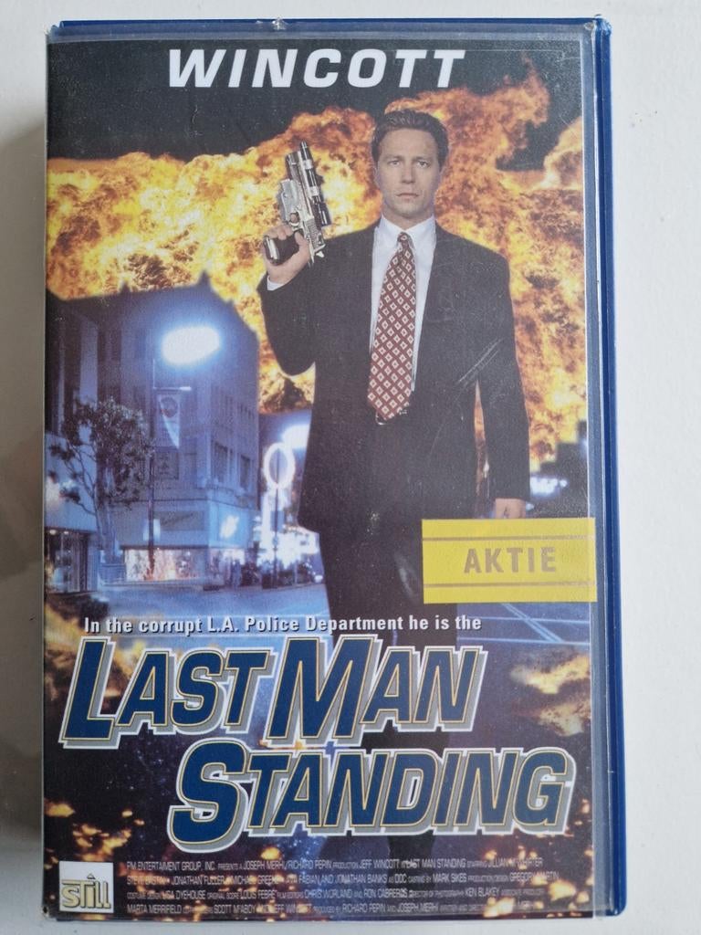 LAST MAN STANDING [VHS] Actie, Vanaf 16 jaar, Verzenden, Gebruikt, Actie en Avontuur