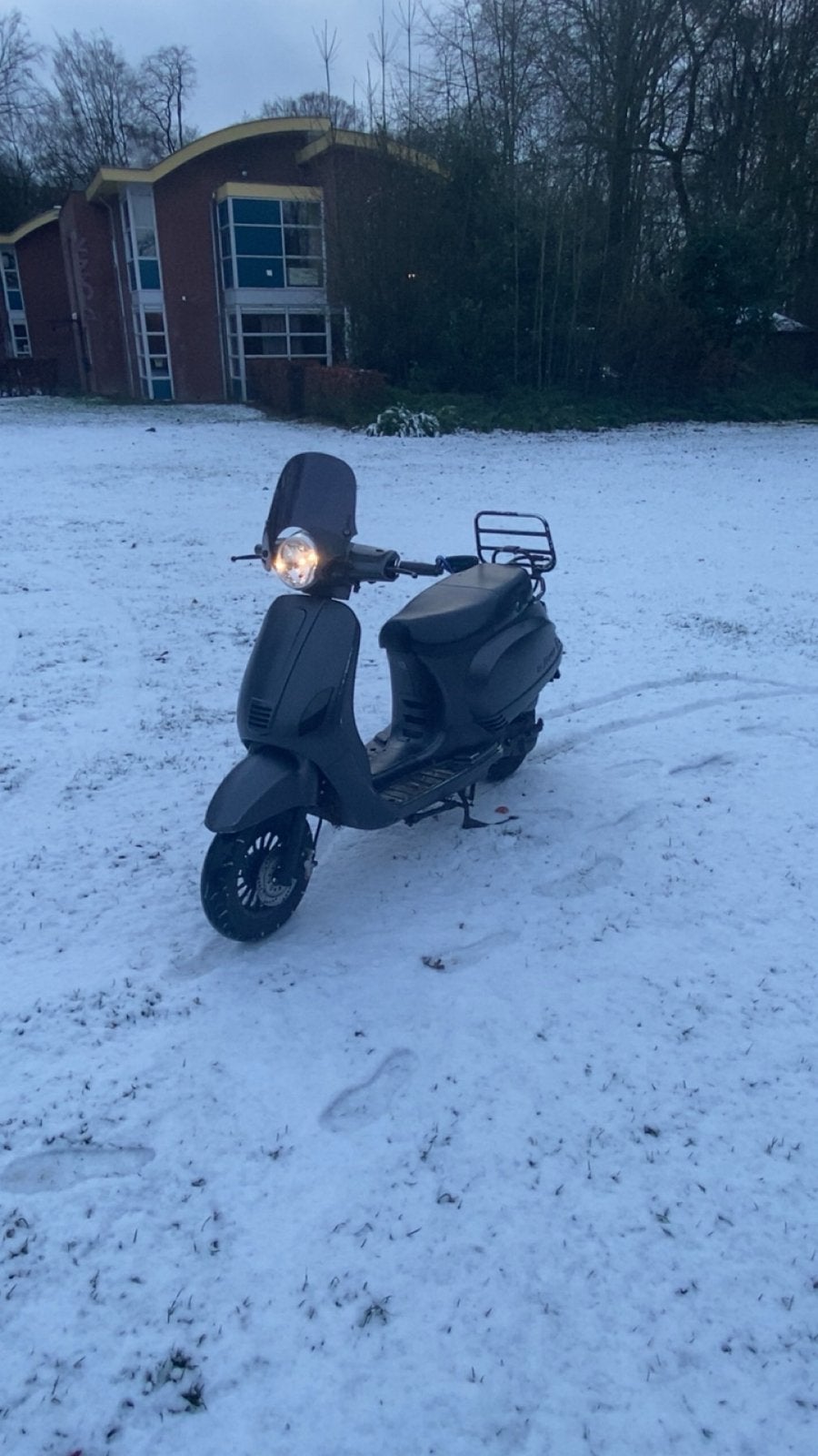 Matzwarte la souris - Goed onderhouden scooter, Fietsen en Brommers, Scooters | Vespa, Gebruikt, Overige modellen, Maximaal 45 km/u