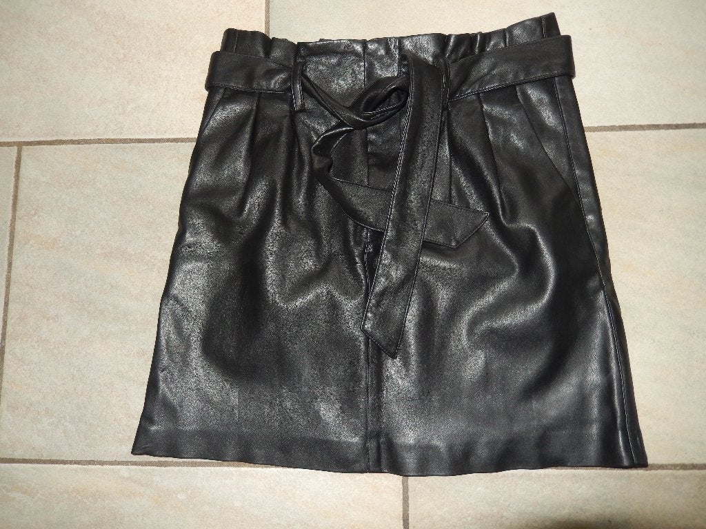 Costes Studio zwart nep leren rokje Maat 34 (XS), Zwart, Ophalen of Verzenden, Zo goed als nieuw, Costes Studio