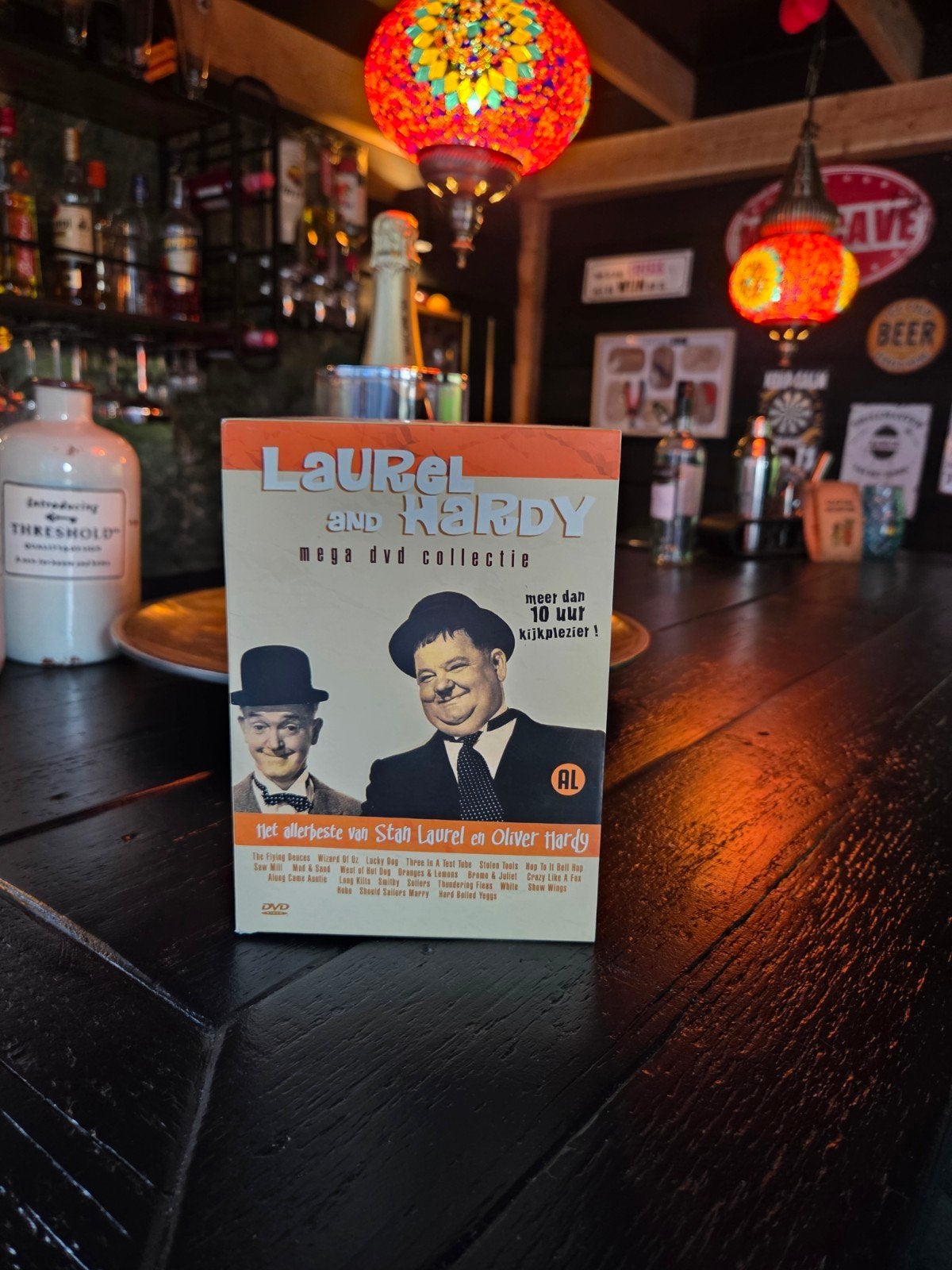 Laurel & Hardy Mega DVD Collectie -r  10 uur kijkplezi, Cd's en Dvd's, Alle leeftijden, Ophalen, Gebruikt, Inclusief doosje