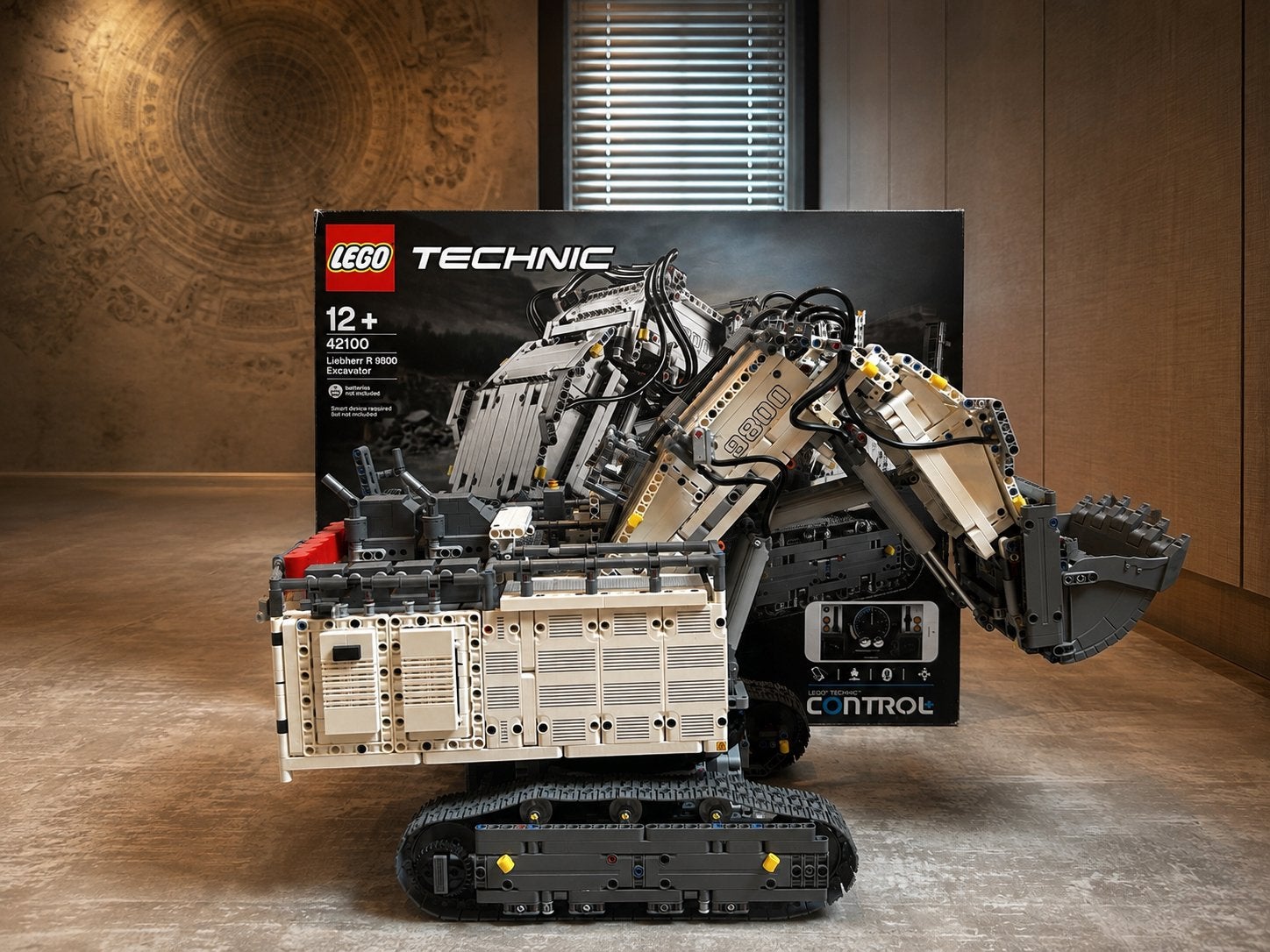 LEGO Technic 42100 Liebherr R 9800 Graafmachine, Ophalen, Zo goed als nieuw