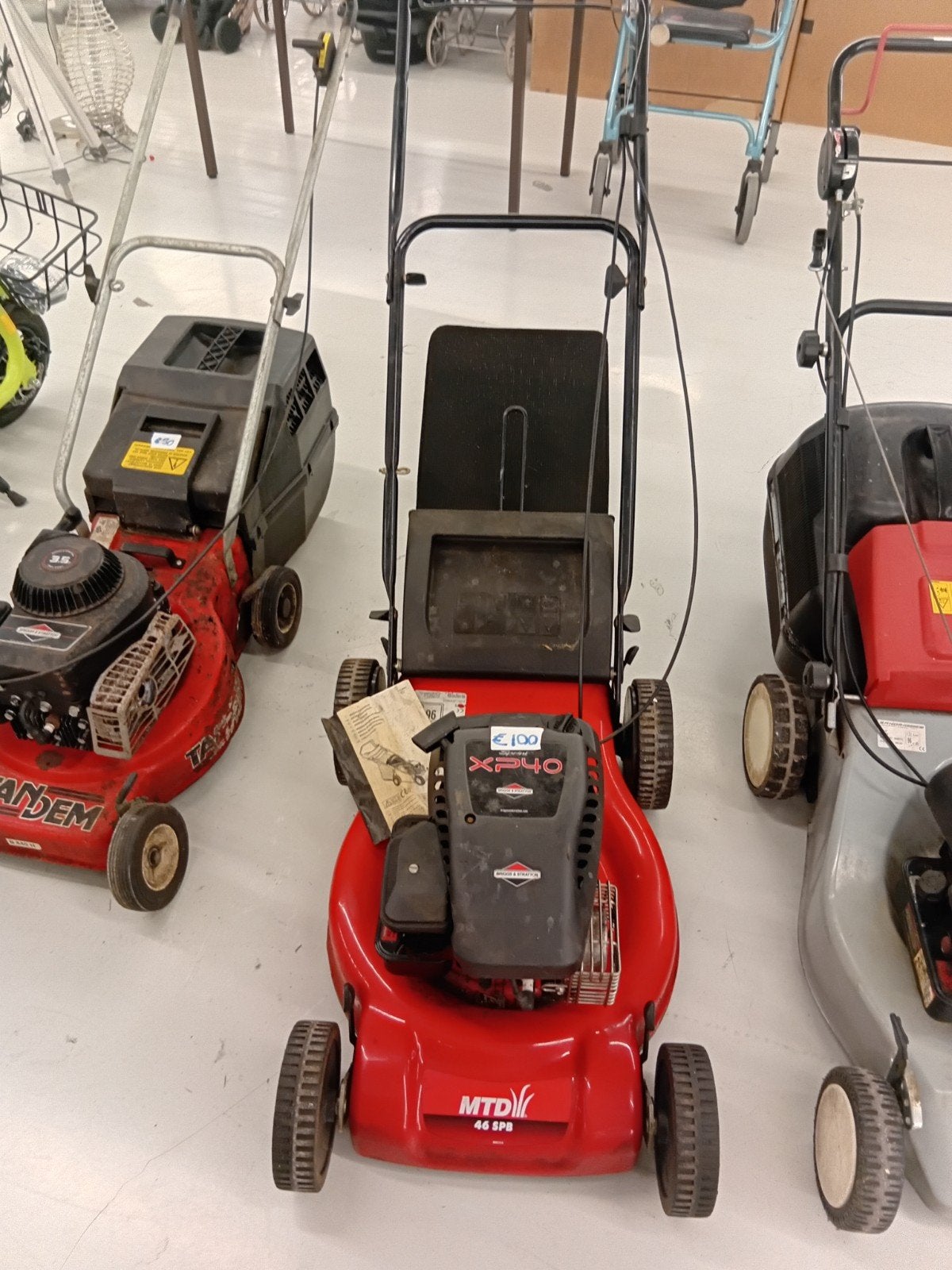 MTD 46 SPB Benzine Grasmaaier - Goed Onderhouden, Ophalen, Cirkelmaaier, Gebruikt, MTD