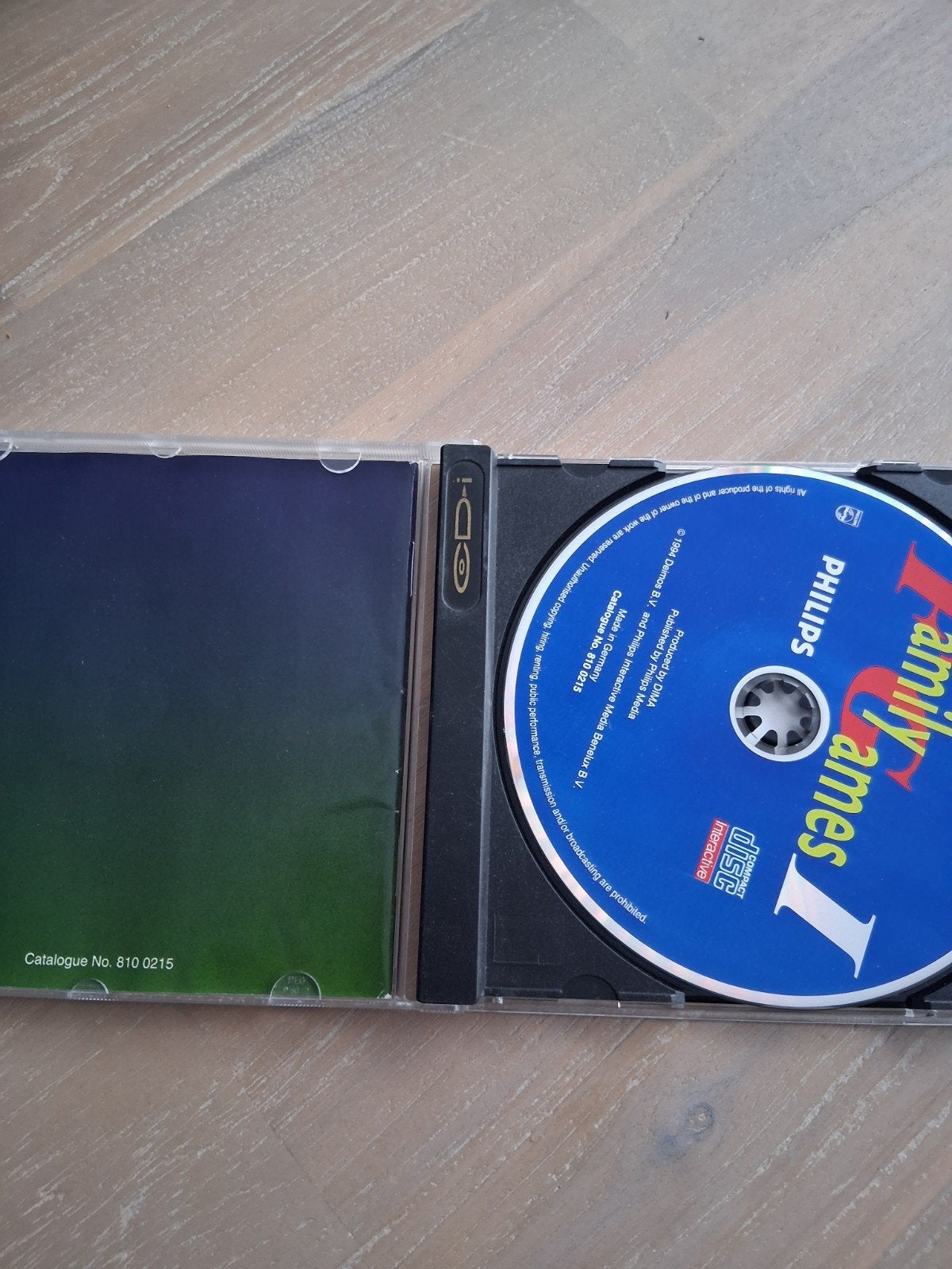 Philips Family Games I - CD-i Spel, Spelcomputers en Games, Games | Overige, Ophalen, Gebruikt, Overige genres, 2 spelers