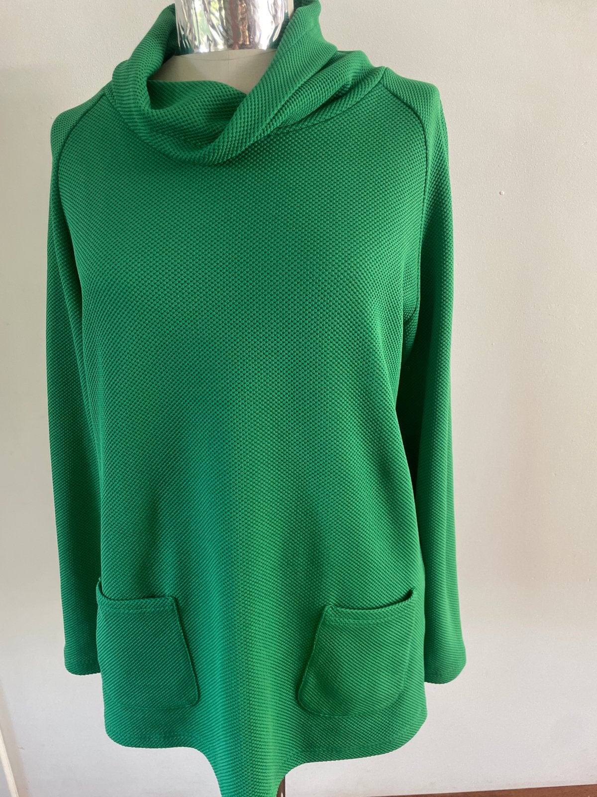 Frank Walder Groene Tuniek, Ophalen of Verzenden, Zo goed als nieuw, Maat 42/44 (L), Groen