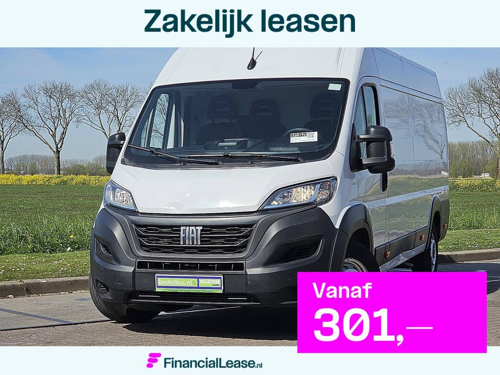 FIAT DUCATO 2.2 l4h2 navi ac euro6!, Gebruikt, Euro 6, Elektrische buitenspiegels, Wit