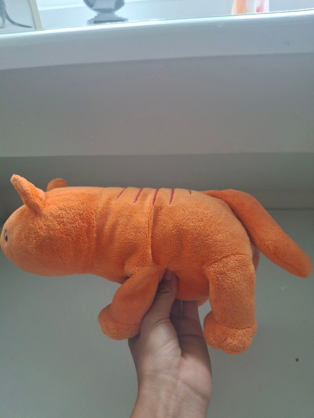 Dikkie Dik knuffel - Zo goed als nieuw, Kinderen en Baby's, Oranje, Overige merken, Overige karakters, Ophalen of Verzenden