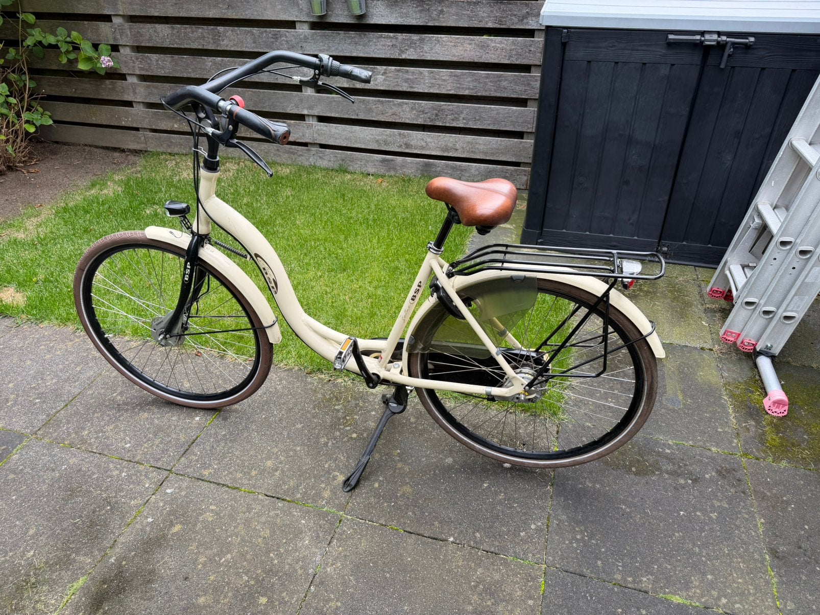 BSP Seine moederfiets, framemaat 50, Fietsen en Brommers, Fietsen | Dames | Moederfietsen, Gebruikt, Versnellingen, 0 zitjes, 50 tot 53 cm